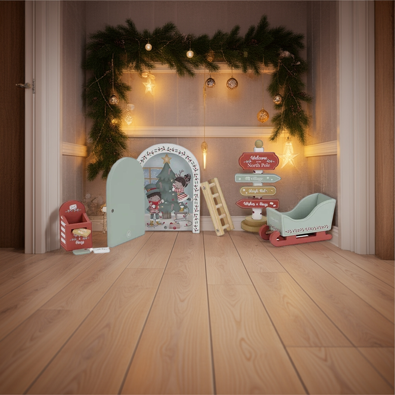 Wichtel Zubehör Set Weihnachten inkl. Wichteltür | Little Dutch