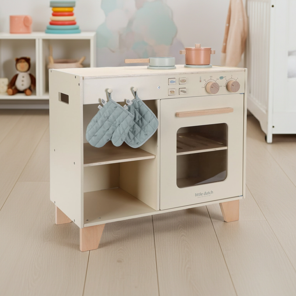 Holz-Spielküche im skandinavischen Design – Limited Edition personalisierbar
