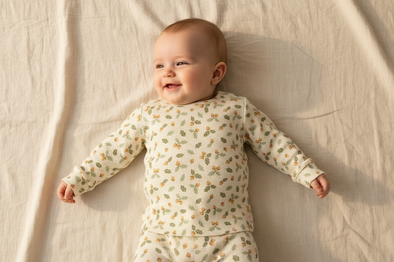Pyjama deux pièces Glands et Feuilles - Vêtements de nuit | Little Dutch
