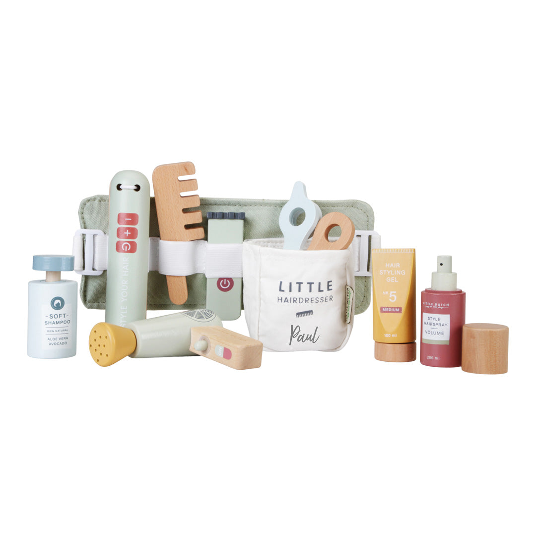 Children's Wooden Hairdressing Set