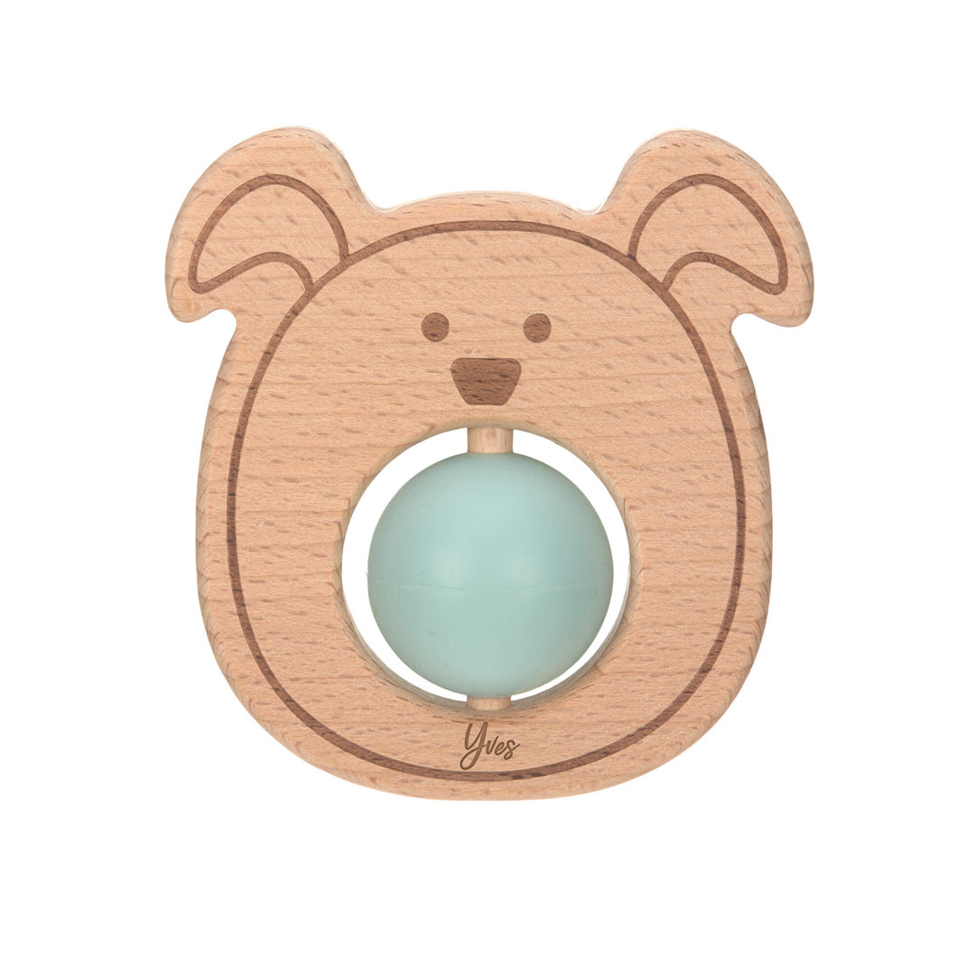 Jouet à saisir avec morsure pour chien, naturel/menthe | Lässig