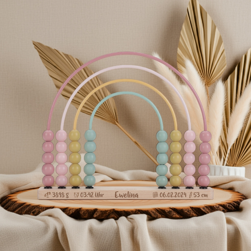 Regenbogen-Abakus Fairy Garden