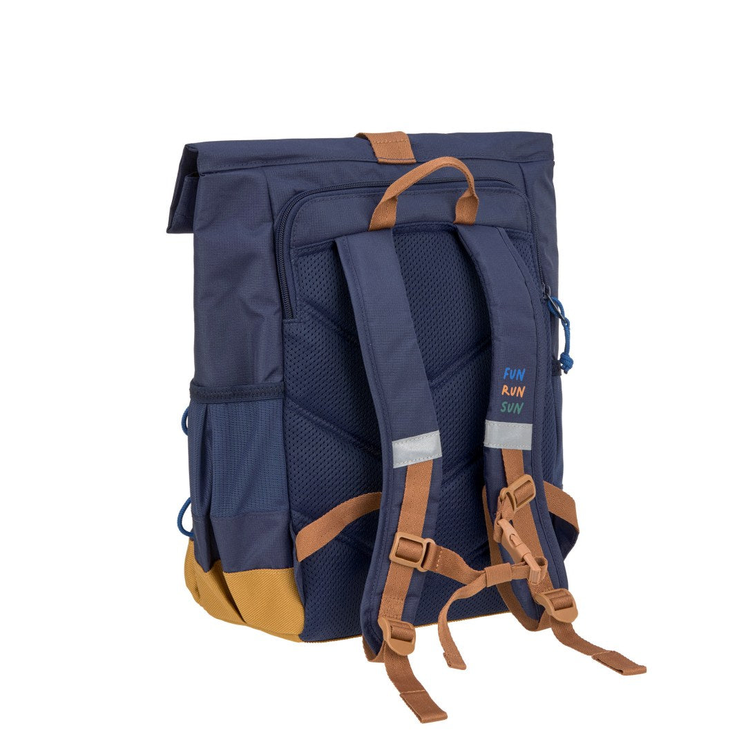 Sac à dos à roulettes pour enfants - Little Gang, Bleu foncé | Lässig