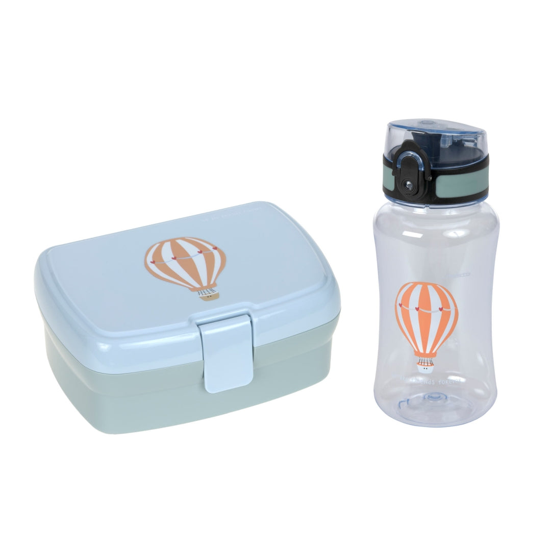 Set de pause bouteille et boîte à goûter Tiny Drivers - Ballon | Lässig