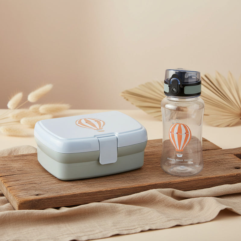 Set de pause bouteille et boîte à goûter Tiny Drivers - Ballon | Lässig