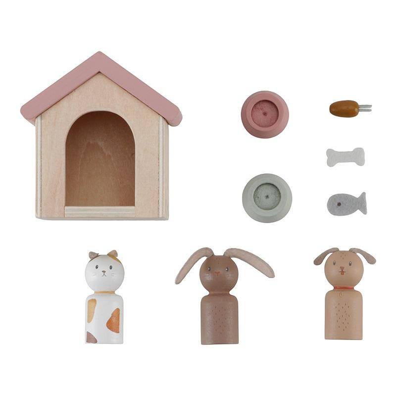 Maison de poupée - Set d'extension Animaux de compagnie