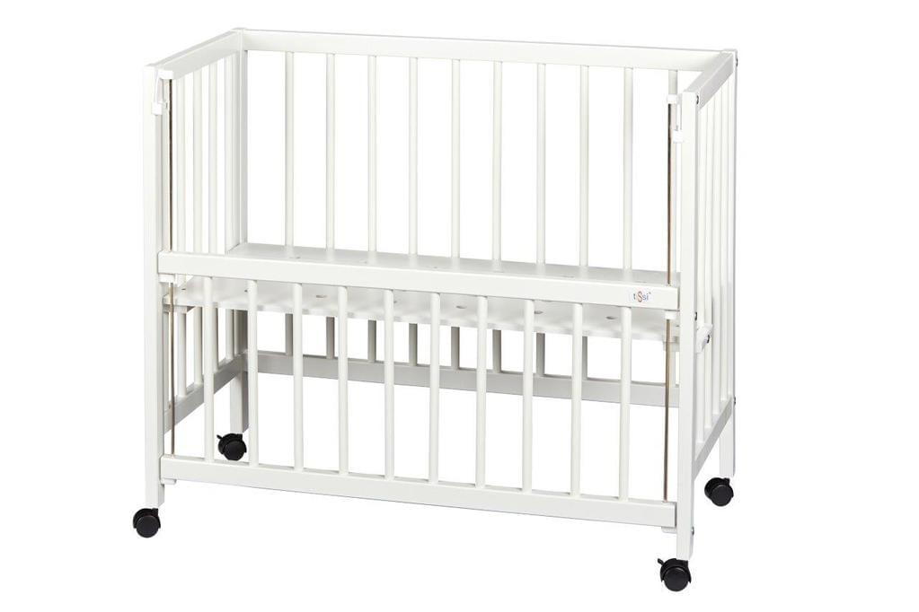 Adjustment/side bed "Sophie" including the mockery, beech white | tissi