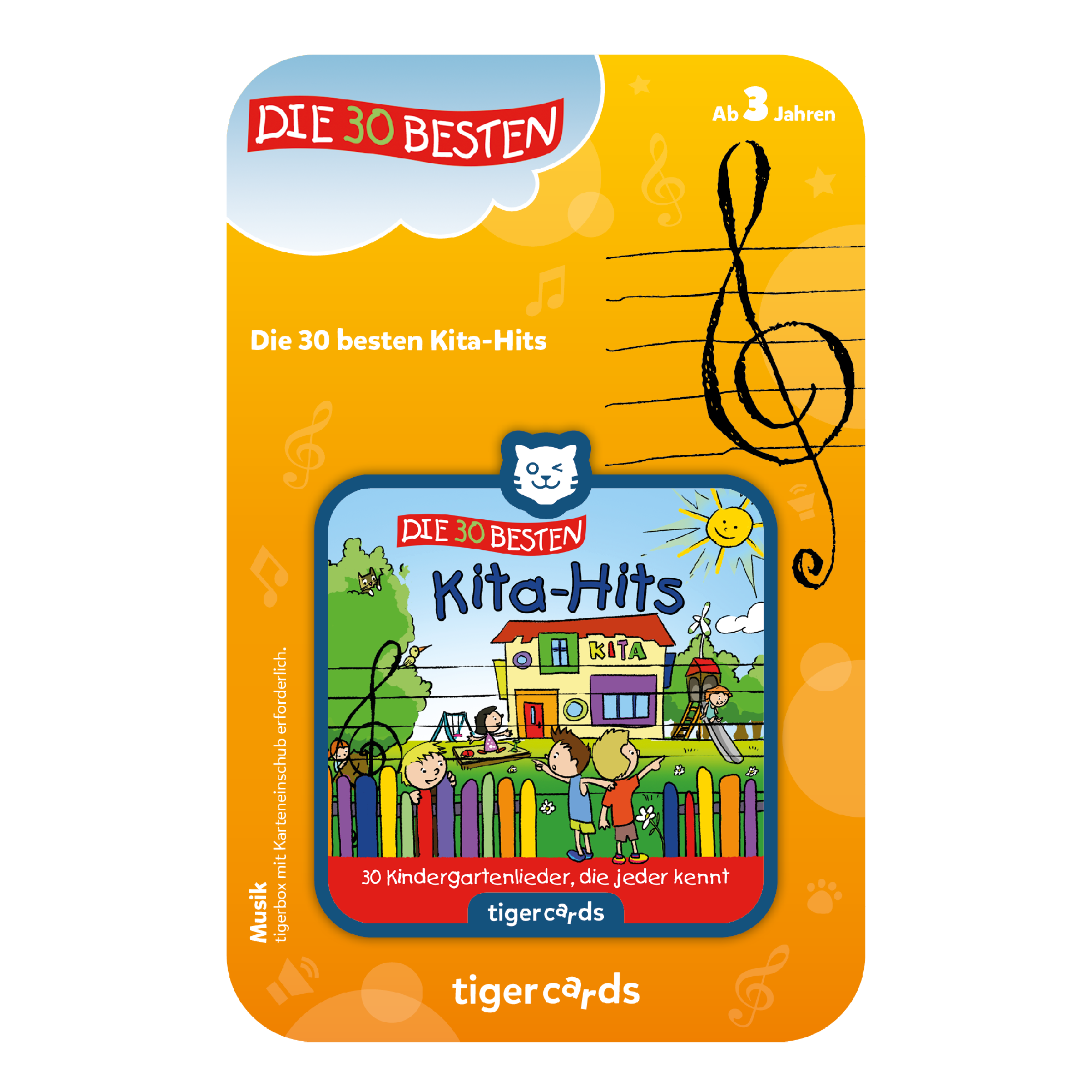 TigerMedia tigercard Die 30 besten Kita-Hits – offizielle Produktansicht 2