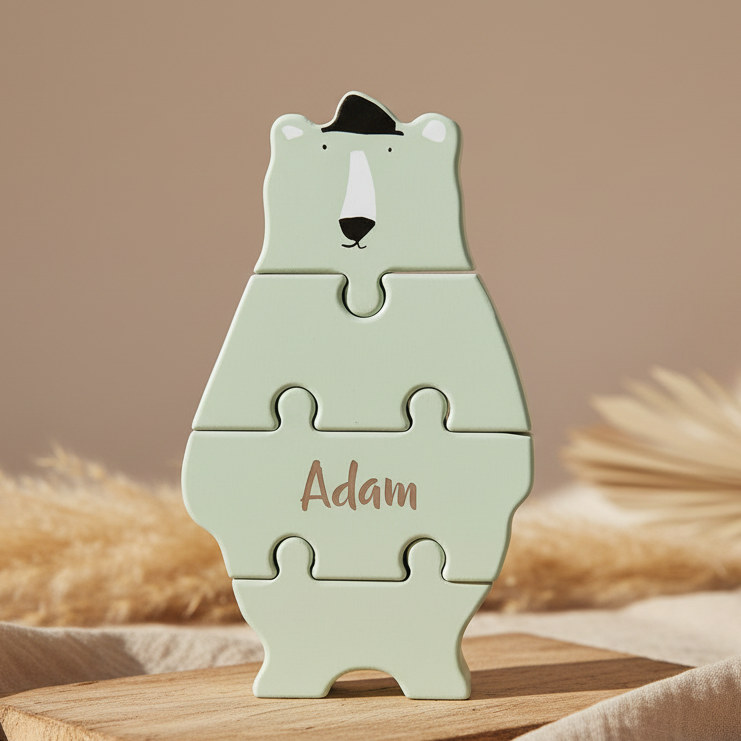 Puzzle-Figur Holz – Herr Eisbär | Trixie