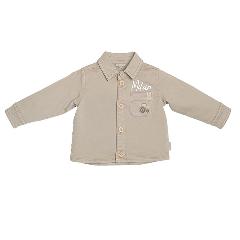 Überhemd Beige – Kinderhemd für Alltag & besondere Anlässe